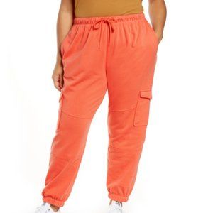 Bp Cargo Style Sweat Pants. NWOT Coral 3X